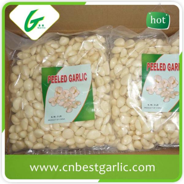 Vacuum packed fresh peeled garlic #1 image
