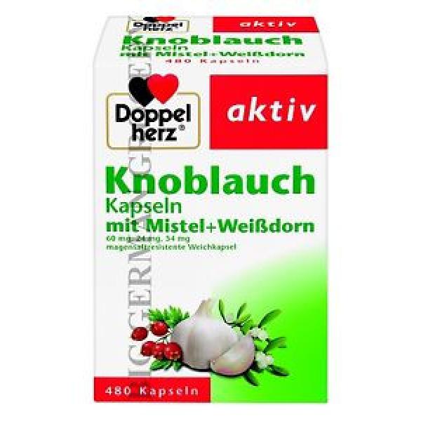 DOPPEL HERZ - GARLIC CAPSULES - Knoblauch Kapseln - 480 pcs - German Product #1 image
