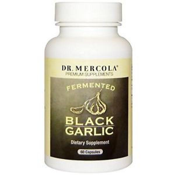 Dr. Mercola Fermented Black Garlic - 60 Capsules #1 image
