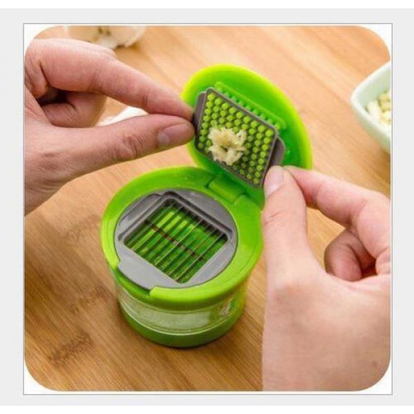 Multifunctional device cut shredder garlic mashed garlic press Garlic Chopper #1 image