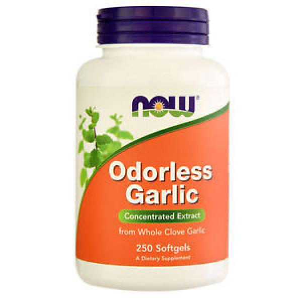 Now Foods, Odorless Garlic, Concentrated Extract, 250 Softgels #1 image