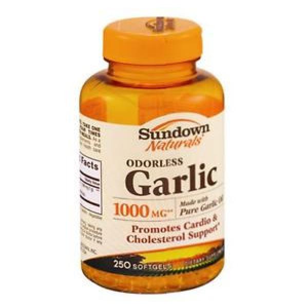 Sundown Naturals Odorless Garlic 1000 mg Softgels 250 ea (Pack of 2) #1 image