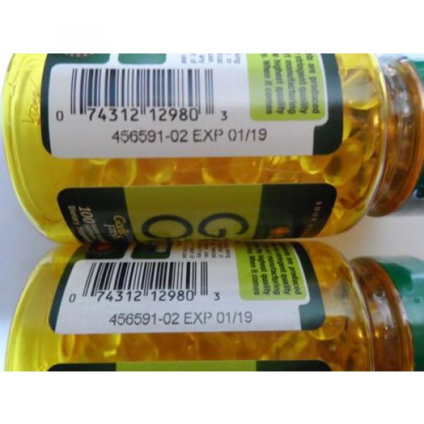 Garlic Oil 5000 MG 200 Caps Cholesterol Cardio Health Very Fresh Pills Exp 2019 #2 image