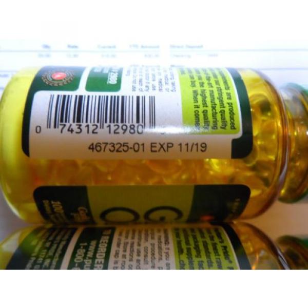 Garlic Oil 5000 MG 200 Caps Cholesterol Cardio Health Very Fresh Pills Exp 2019 #4 image
