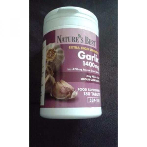 Nature Best Extra Strength Garlic tablets #1 image