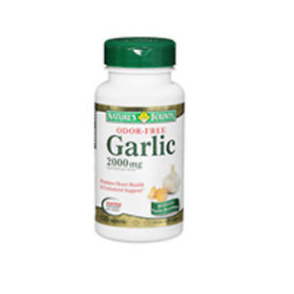 Nature&#039;s Bounty Odor Free Garlic 120 tabs 2000 mg #1 image