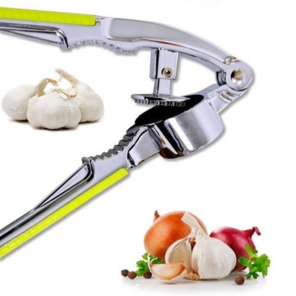 NEW garlic press Kitchen Tool Gadget Ginger Garlic Presses Nut Cracker crusher #1 image