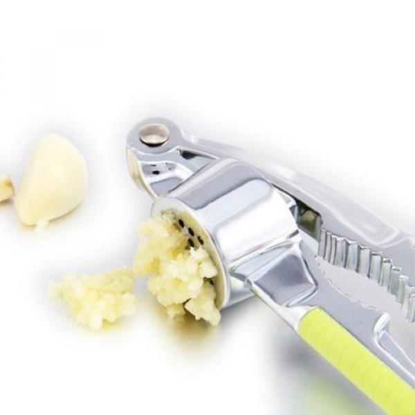 NEW garlic press Kitchen Tool Gadget Ginger Garlic Presses Nut Cracker crusher #5 image