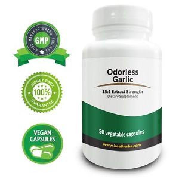 Real Herbs Odorless Garlic Extract - Derived from 6,000mg of Garlic with 15 : 1 #1 image