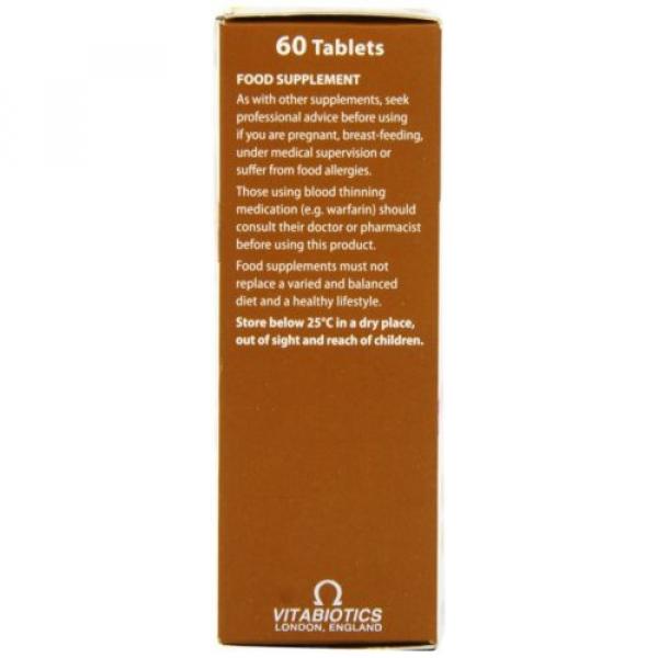 Vitabiotics Ultra Garlic Tablets - 60 Tablets NEW #4 image