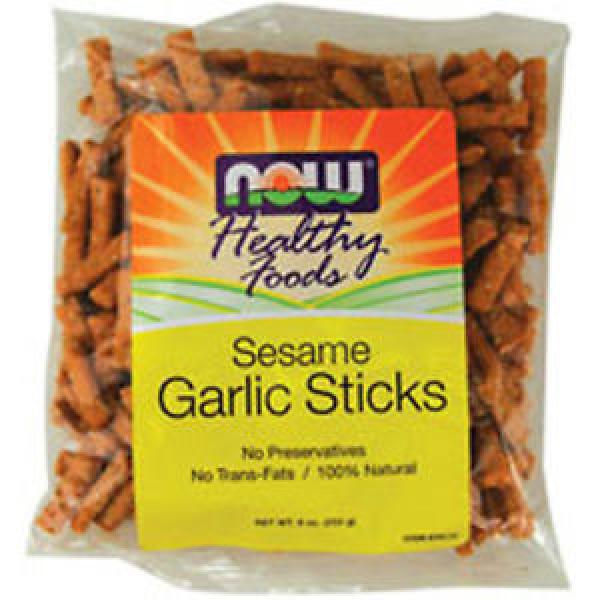 Sesame Sticks Garlic 9 oz by Now Foods #1 image