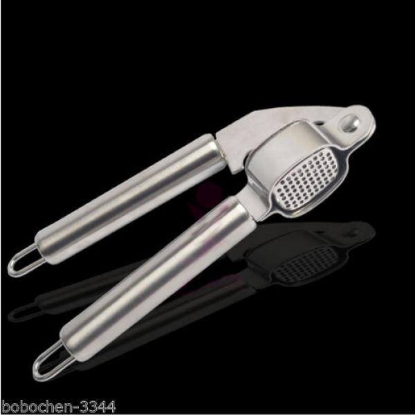 Professional Quality Stainless Steel Hand Squeeze Juicer Jumbo Garlic Presses #3 image