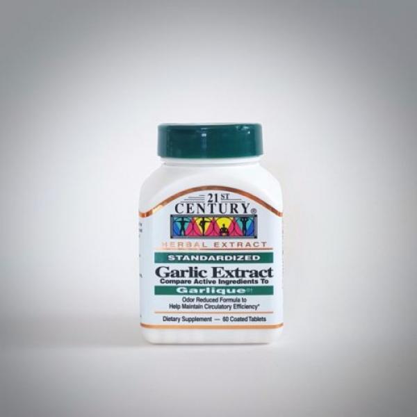21st Century Vitamins Garlic Extract (Odor Reduced) - 60 Tablets #1 image