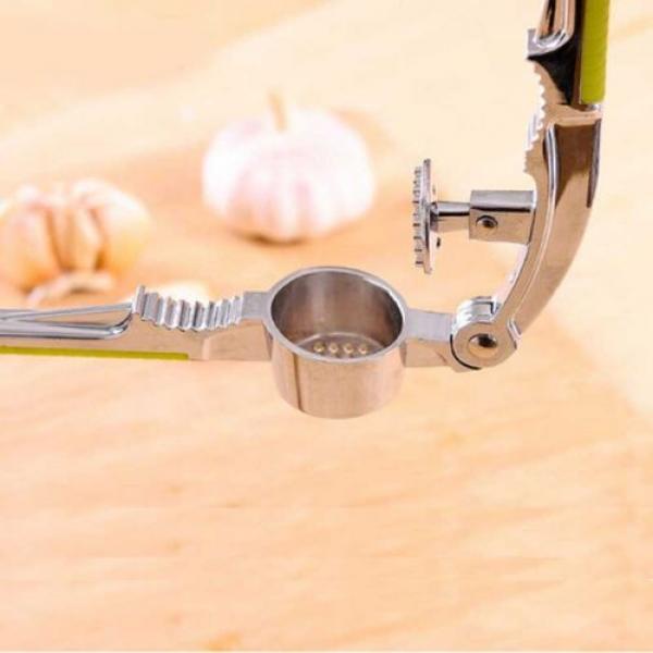 Kitchen Gadgets Accessories Garlic Press Cooking Fruit Vegetable Slicer Cutter #4 image