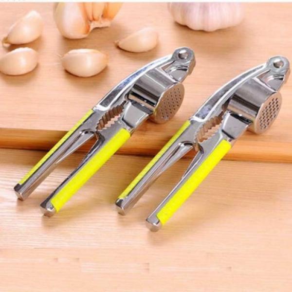 Kitchen Gadgets Accessories Garlic Press Cooking Fruit Vegetable Slicer Cutter #5 image