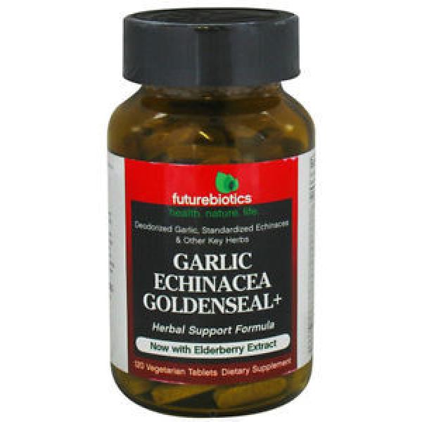 FUTUREBIOTICS - Garlic Echinacea Goldenseal+ - 120 Vegetarian Tablets #1 image