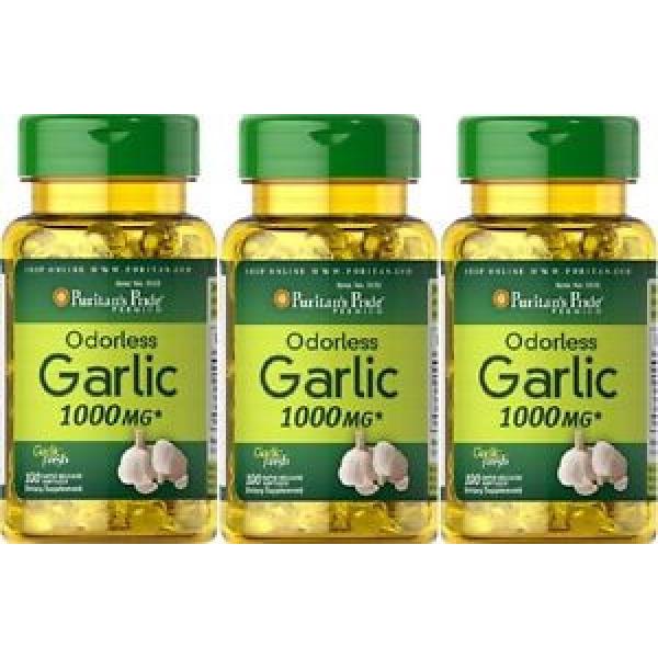 3  Ail 1000 mgr. 100 cap. antibiotique naturel, Garlic #1 image