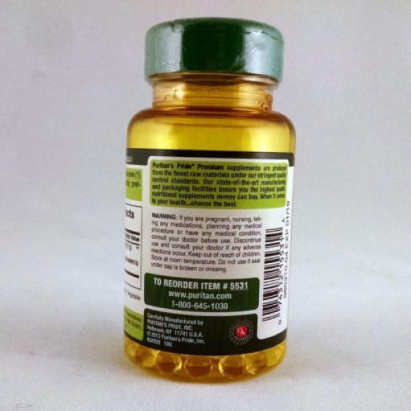 Puritan&#039;s Pride Odorless Garlic 1000 mg 100 softgels dietary supplement herb #3 image