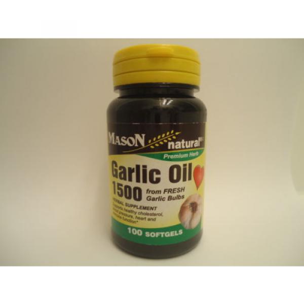 100 SOFTGELS GARLIC OIL 1500 mg SUPER CONCENTRATE HERBAL SUPPLEMENT #1 image