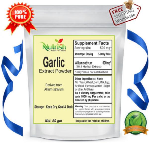 Garlic (Allium Sativum)10:1 Extract  Powder 100 gm Organic Lahsun Extract #1 image