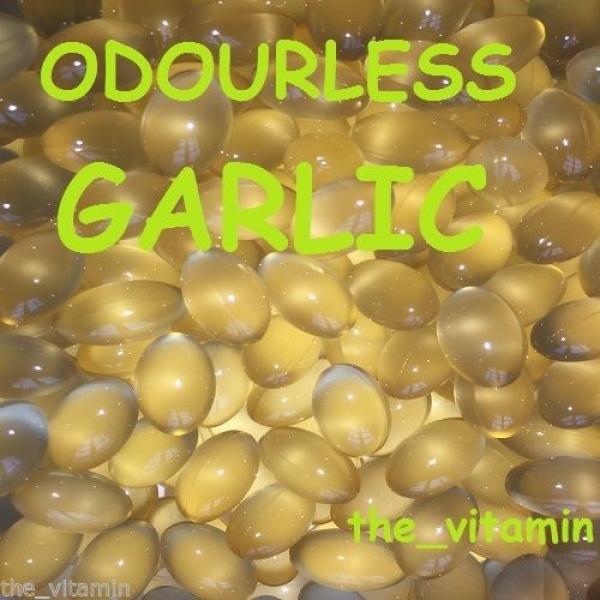 Garlic (360 Odourless Capsules) 12 Months supply L) #1 image