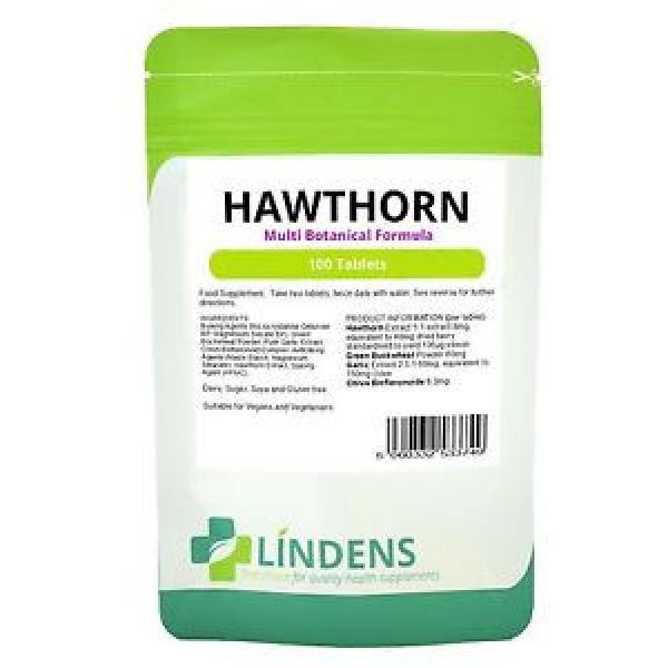 Hawthorn Complex 3-Pack 300 tabs Multi Botanical Formula w/ Garlic &amp; Buckwheat #1 image