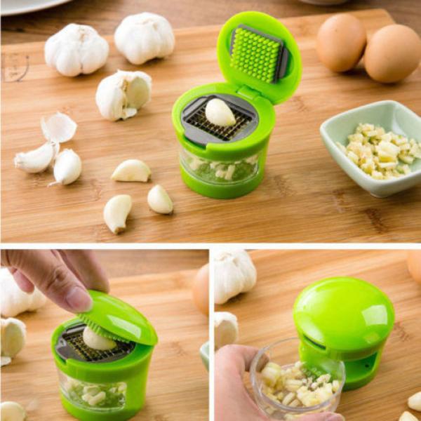 Hot Garlic Press Chopper Hand Press Garlic Grinder Practical Home Kitchen Tool #1 image