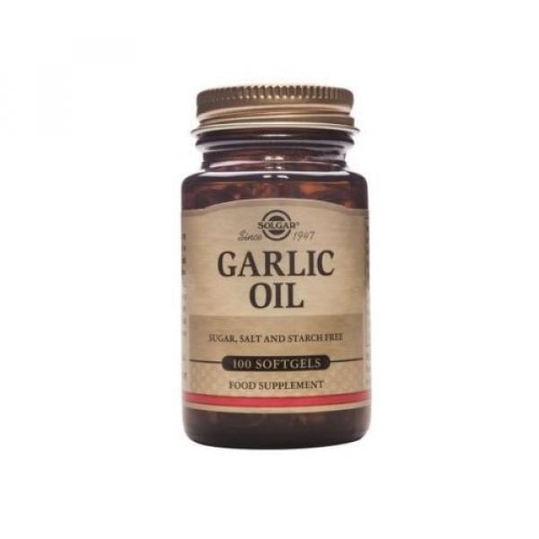 Solgar Garlic Oil (Reduced Odour) 100 Capsules # 1220 #1 image