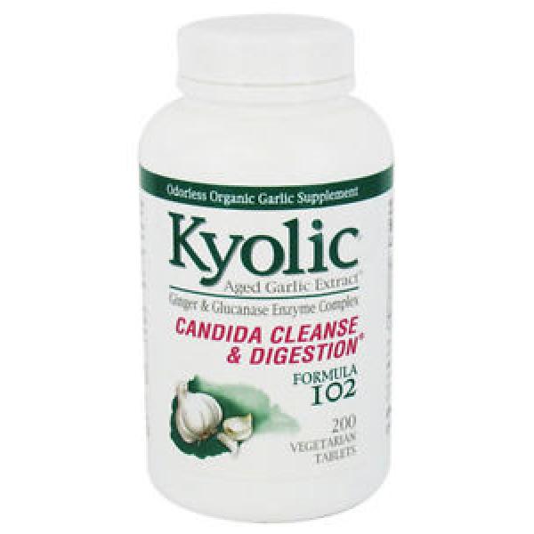 Kyolic Aged Garlic Extract plus Enzyme Formula 102 - 200 Tablets #1 image