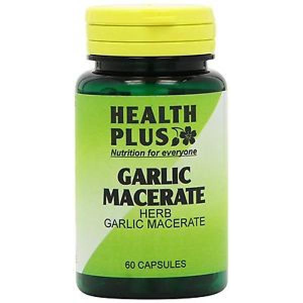 Health Plus Garlic Macerate 530mg Digestive Health Plant Supplement -60 Capsules #1 image