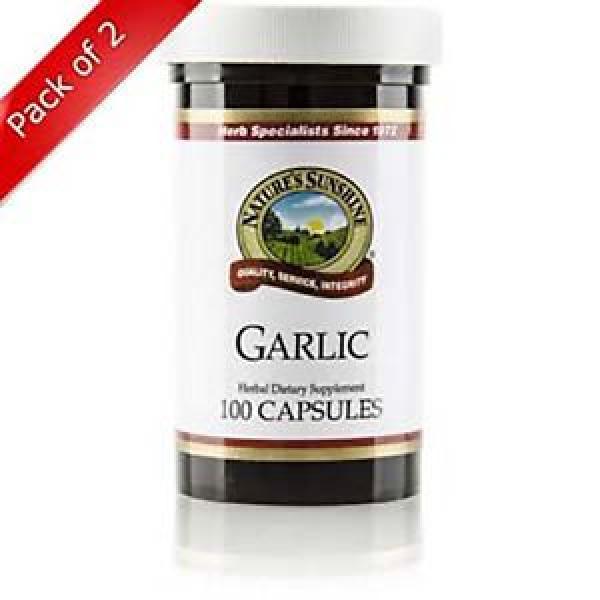Natures Sunshine Garlic (100 caps) (ko) (Pack of 2) #1 image