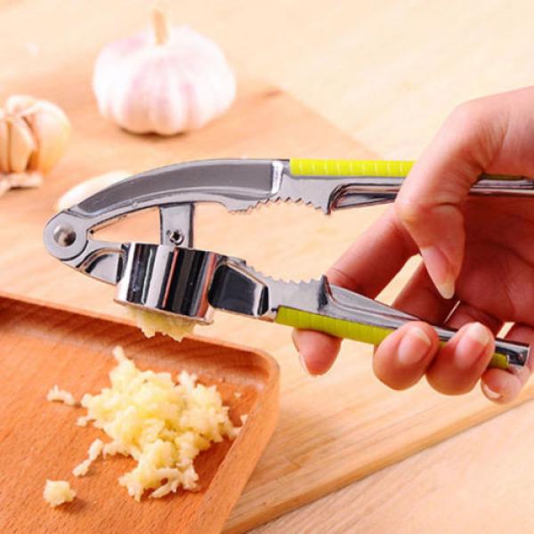 Garlic press Kitchen Tool Gadget Ginger Garlic Presses Nut Cracker crusher 38 #1 image