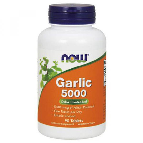 Garlic 5000 90 TABS by Now Foods #1 image