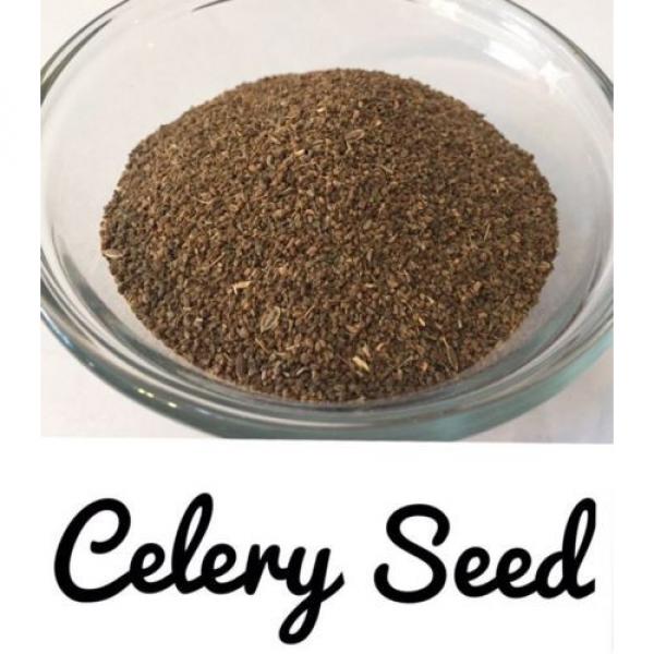 Celery Seed, 8oz., Free Garlic Salt, Basil, Turmeric, Cloves -See Details #1 image