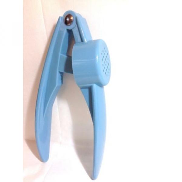 Hand Hold Easy Clean Plastic Garlic  Presser Crusher Squeezer Masher Mincing #3 image