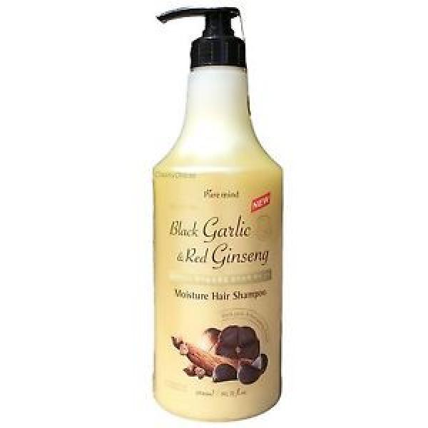Black GARLIC &amp; Red GINSENG Extract Moisture W/ PUMP Hair Shampoo 50.72 Oz/1500mL #1 image