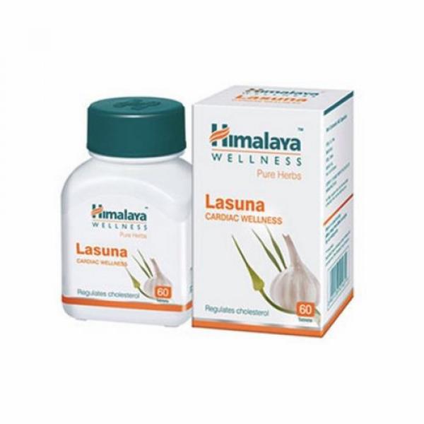 Himalay Lasuna 60 Tablets Garlic | Allium Sativum | Pure Herbs | 100% Vegetarian #1 image
