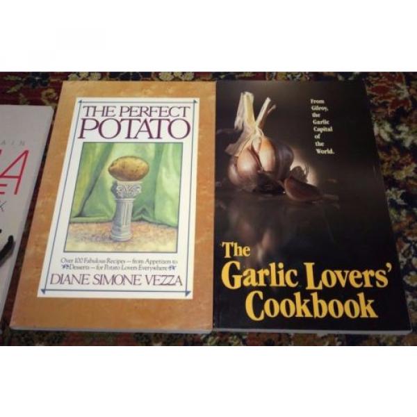 Lot 8 Cookbooks Featuring Specific Foods: Mushrooms, Rice,Onions,Potatoes,Garlic #3 image