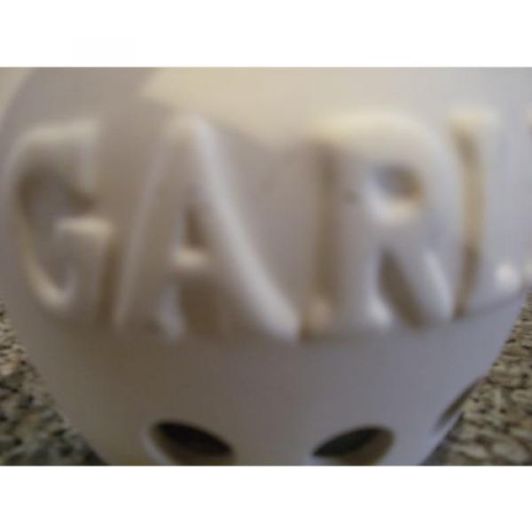 Garlic Jar Keeper White Unglazed Stoneware Ceramic Bisque Holder #4 image