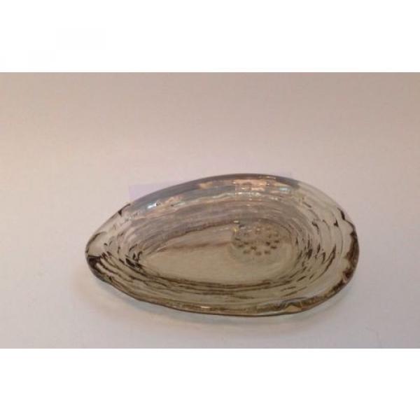 BRAND NEW!! Hudson Beach Glass Bronze Garlic &amp; Oyster Bowl #2 image