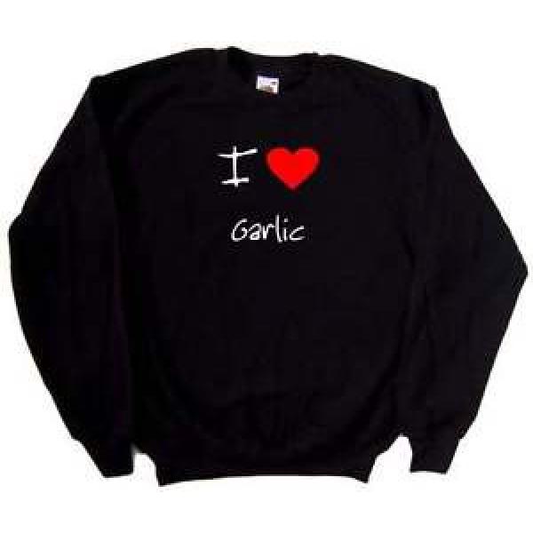 I Love Heart Garlic Sweatshirt #1 image