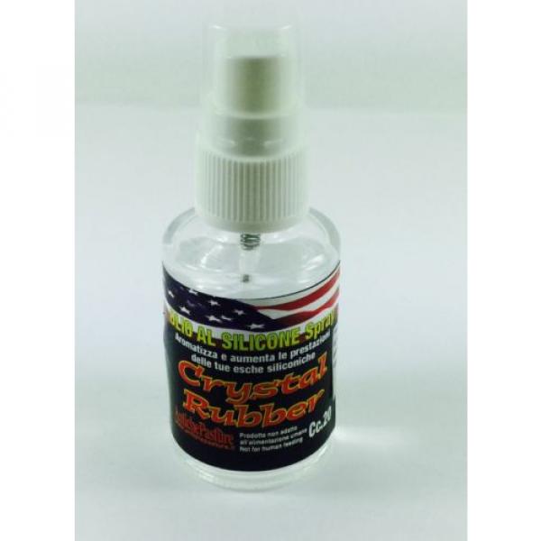 SPECIFIC POWERFULL SILICON OIL IN SPRAY FOR ARTIFICIAL BAITS &#034;CRYSTAL RUBBER&#034; #2 image