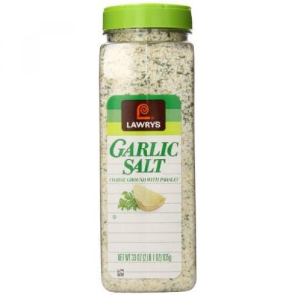 HUGE Lawry&#039;s Garlic Salt Seasoning Spice with Parsley 33 oz (2 lb 1 oz) #2 image