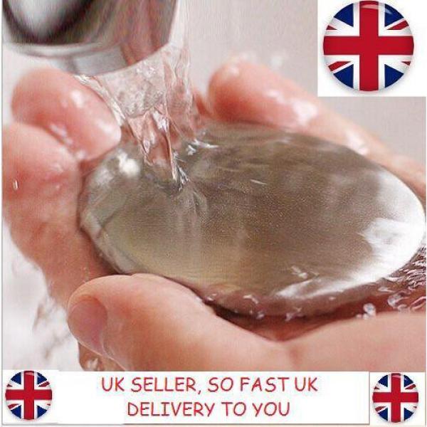 Stainless Steel Soap Kitchen Eliminating Remove Garlic Odor Smell *UK Seller* #1 image