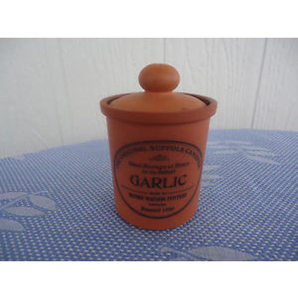 the original suffolk canister garlic spice  henry watson pottery #1 image