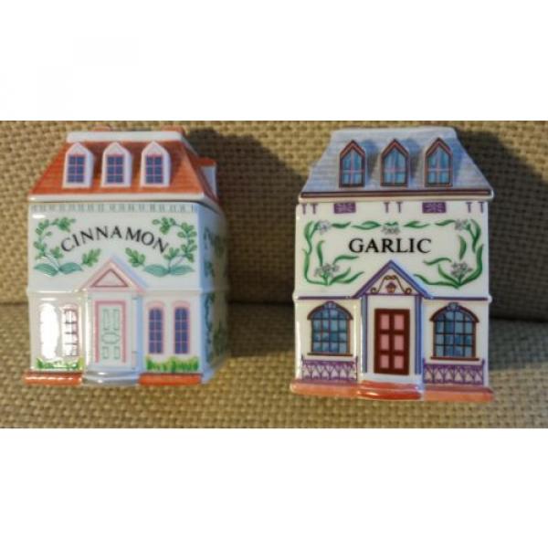 Lenox Spice Village Victorian Houses- Garlic and Cinnamon -1989 #1 image