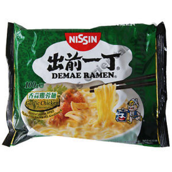 NISSIN INSTANT NOODLES - GARLIC CHICKEN FLAVOUR - 30 PACKETS #1 image
