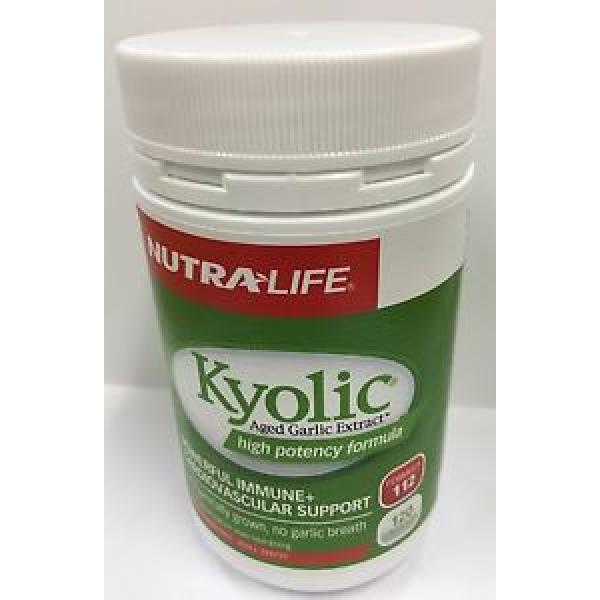 Nutralife Kyolic Aged Garlic Extract High Potency 112 Formula 120 capsules #1 image