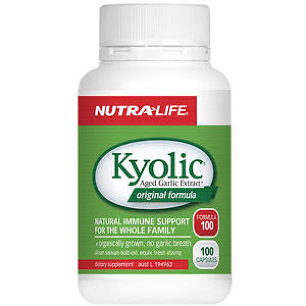 Nutra-Life Kyolic Aged Garlic Extract Original Formula 100 caps / Organic #1 image