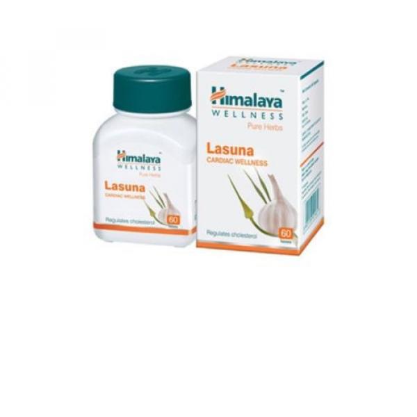 5 Himalaya Herbal Lasuna Allium sativum Garlic Reduces Cholesterol 300 Tabs #1 image